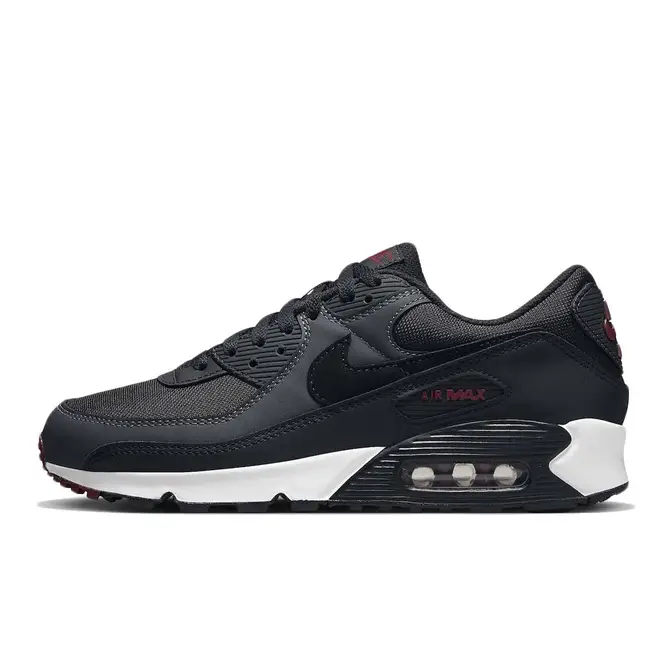 Nike Air Max 90 Anthracite Team Red | Where To Buy | DQ4071-001 | The ...