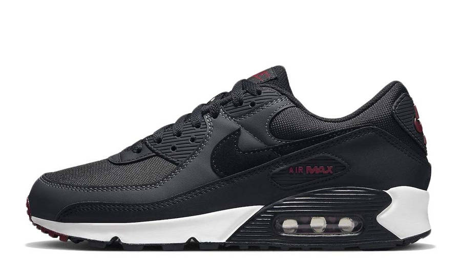 Nike Air Max 90 Anthracite Team Red | Where To Buy | DQ4071-001 | The ...