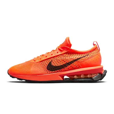 Orange nike air hot sale max shoes