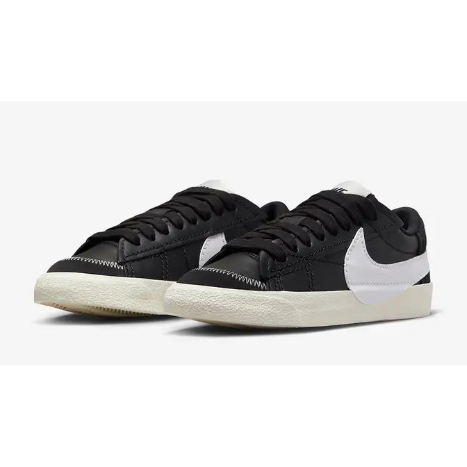Nike Blazer Low Jumbo Black White | Where To Buy | FD9858-001 | The ...