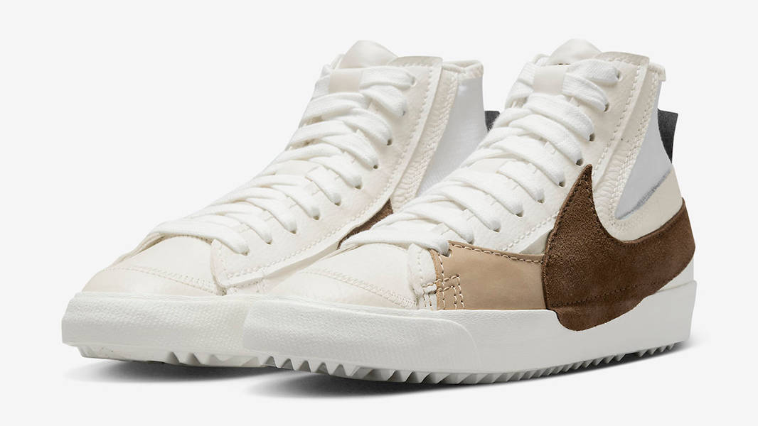 Nike Blazer Mid Jumbo Brown Sail DZ4501-700 Side