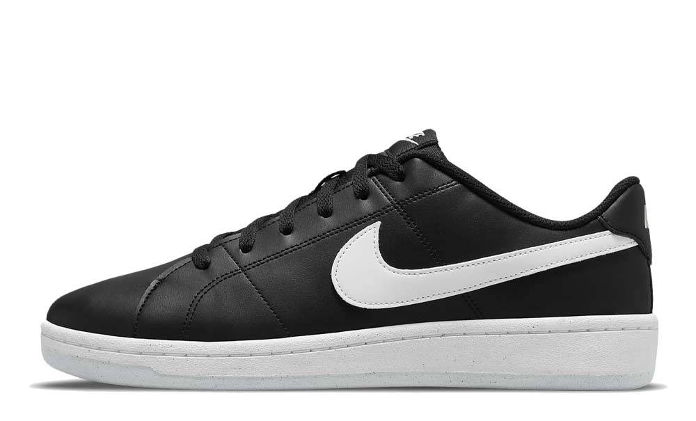 Black nike court royale sale