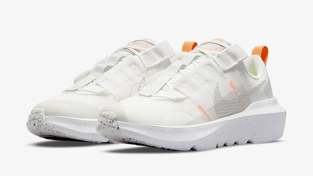 nike crater impact white orange