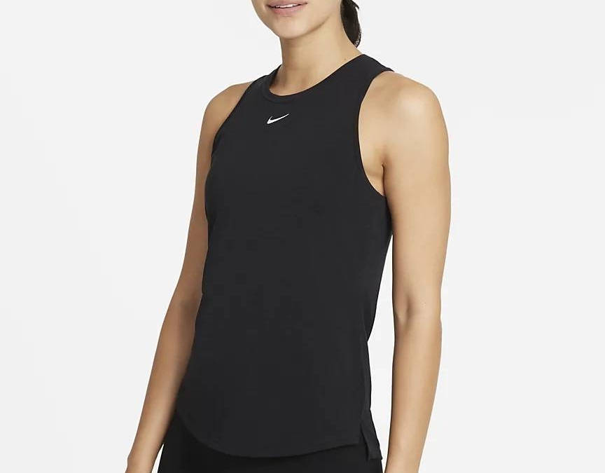 black dri fit tank top