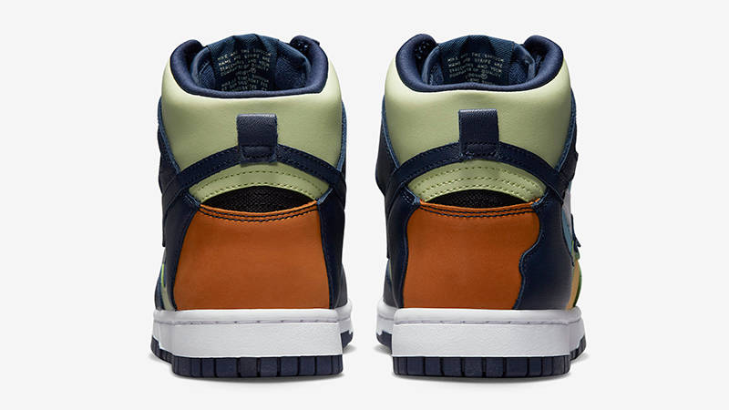 Nike Dunk High See Through Multi DQ7575-300 Back