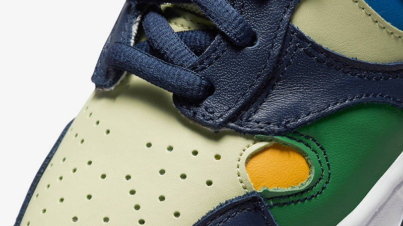 Nike Dunk High See Through Multi DQ7575-300 Detail