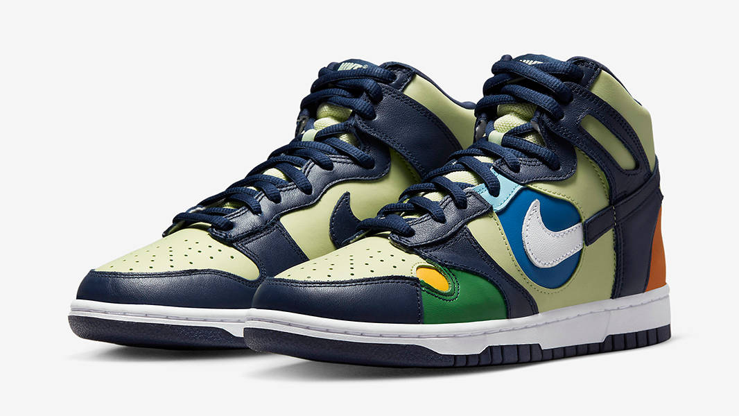 Nike Dunk High See Through Multi DQ7575-300 Side