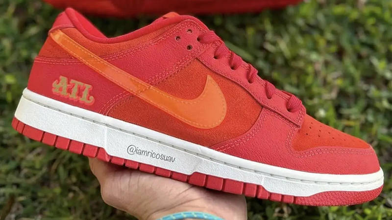 Nike Dunk Low Atlanta Red