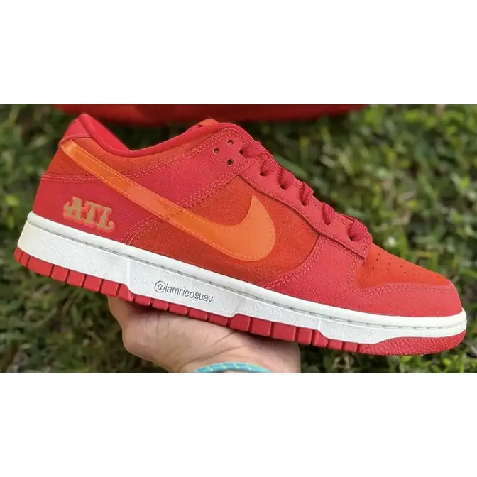 Nike Dunk Low Atlanta Red | Where To Buy | The Sole Supplier