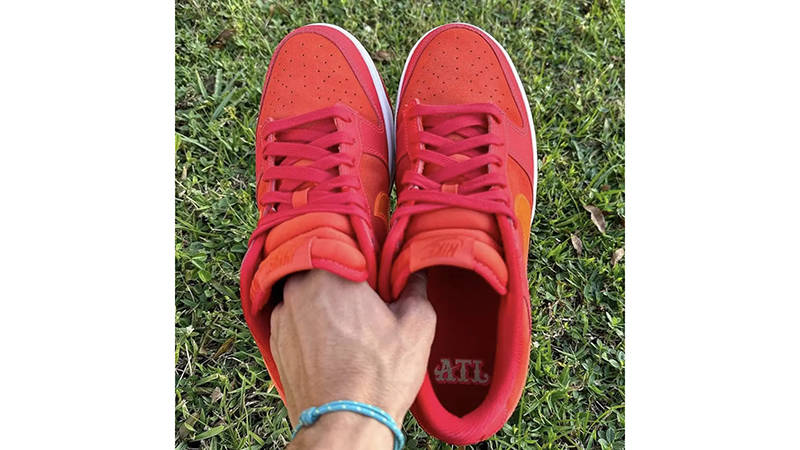 Nike Dunk Low Atlanta Red Top 2
