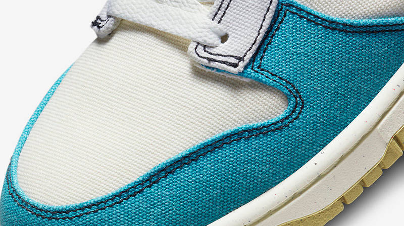 Nike Dunk Mid Multi-Color Canvas DV0830-100 Detail