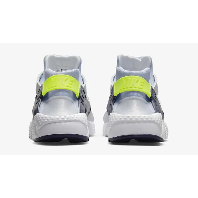 Nike Huarache Run GS White Volt | Where To Buy | DV3479-100 | The Sole ...