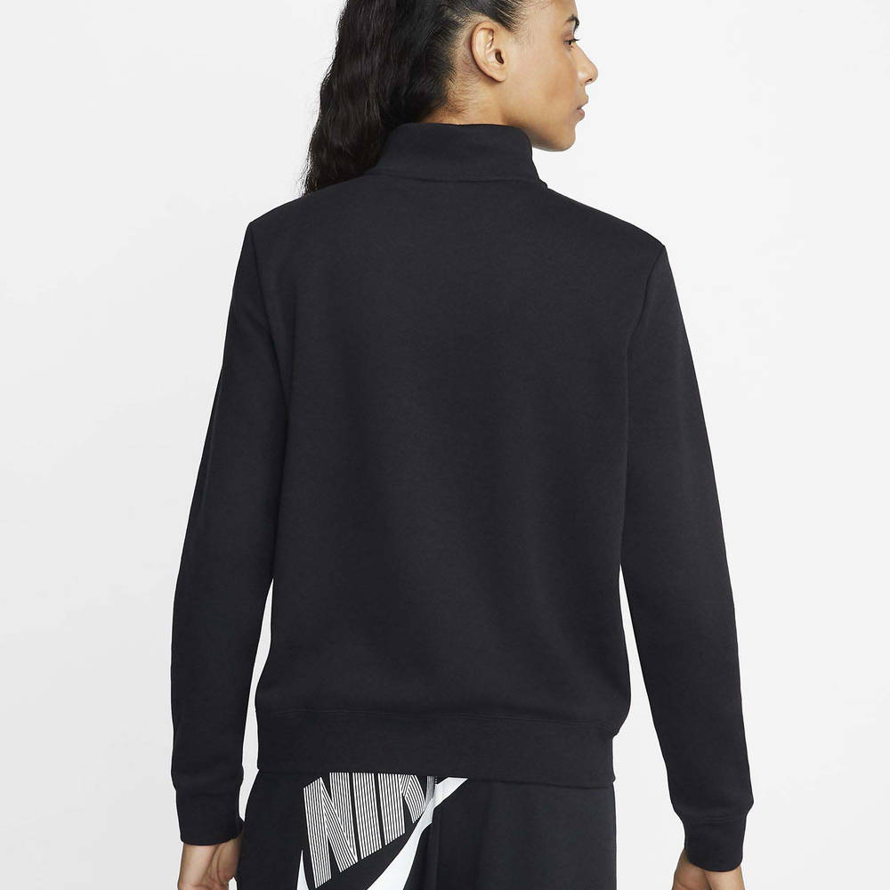 Nike Sportswear Club Fleece 1/2-Zip Sweatshirt - Black | The Sole Supplier