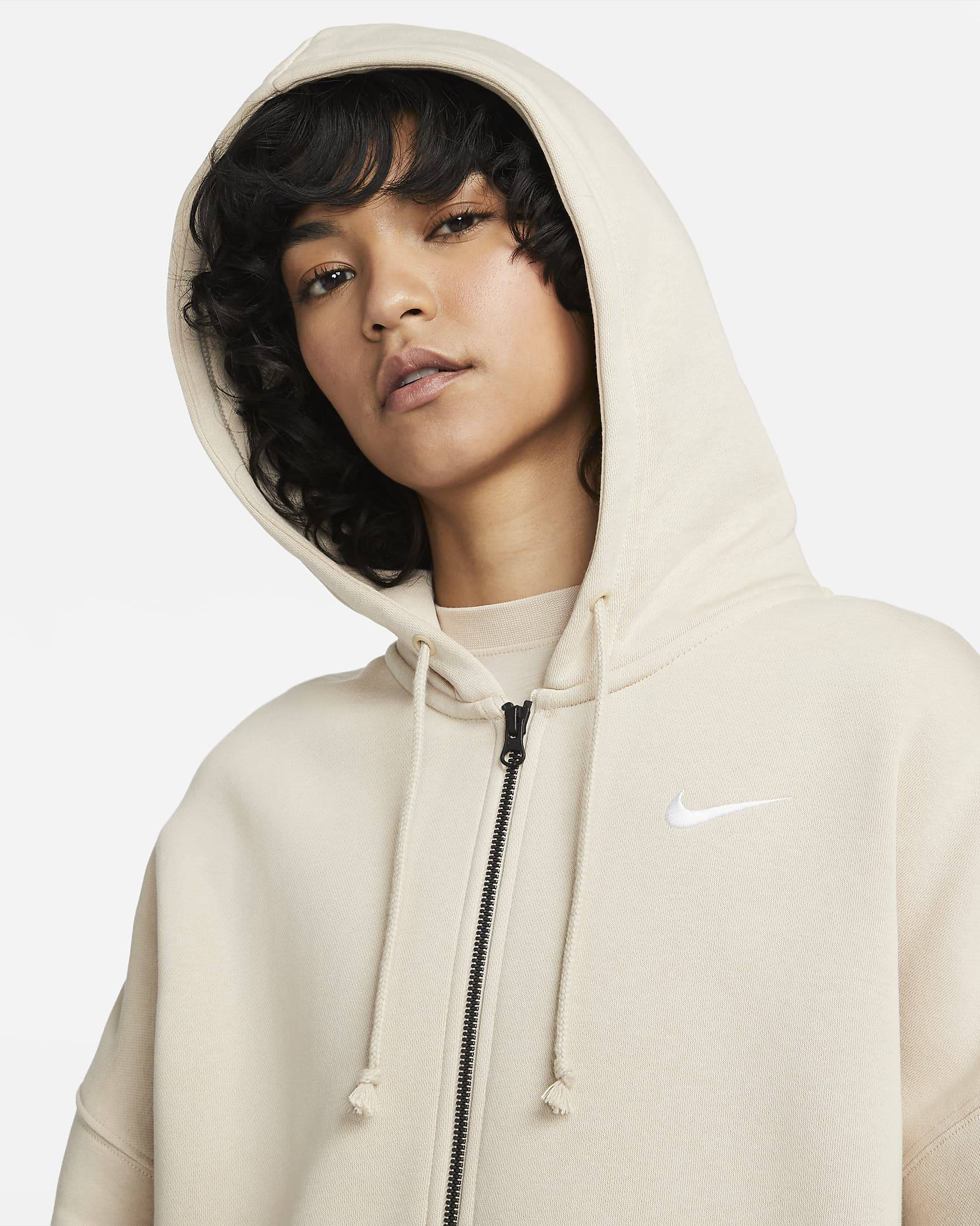 Desert Sand Nike Cropped Swoosh Hoodie Desert Sand Nike Mini