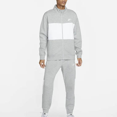 nike sportswear sport essentials fleece tracksuit dark grey heather w380 h380