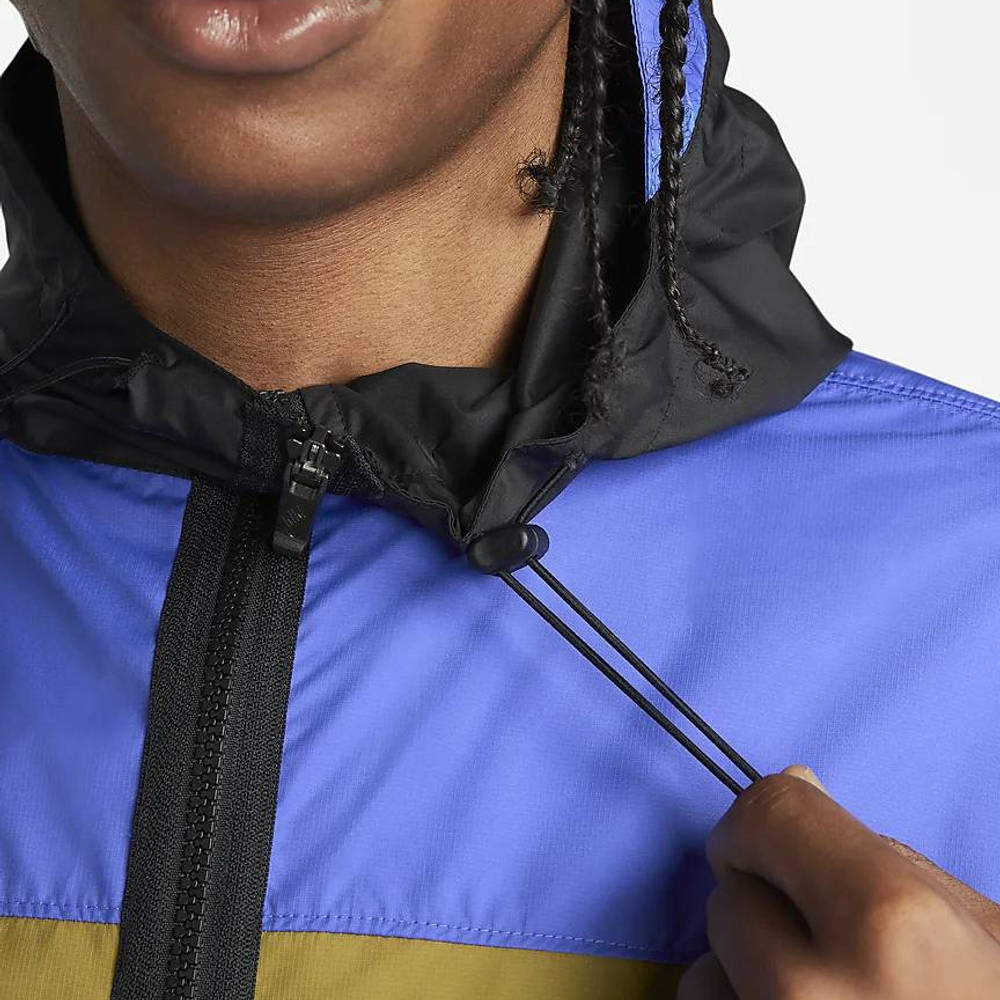 Nike Sportswear Woven Sports Utility Jacket - Golden Moss 