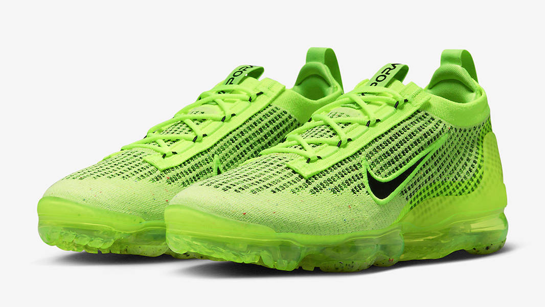 Nike Vapormax Flyknit 2021 Volt Black Where To Buy FD0761 700 The Sole Supplier