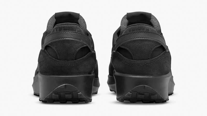 Nike Waffle Debut Triple Black Back