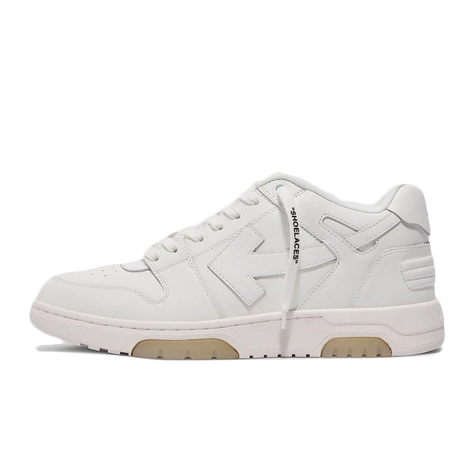 Off-White Out of Office Leather White