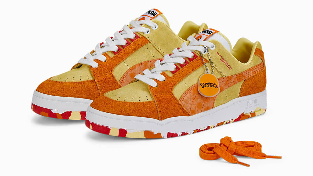 Pokemon x PUMA Slipstream Lo Charmander | Where To Buy | 387686-01