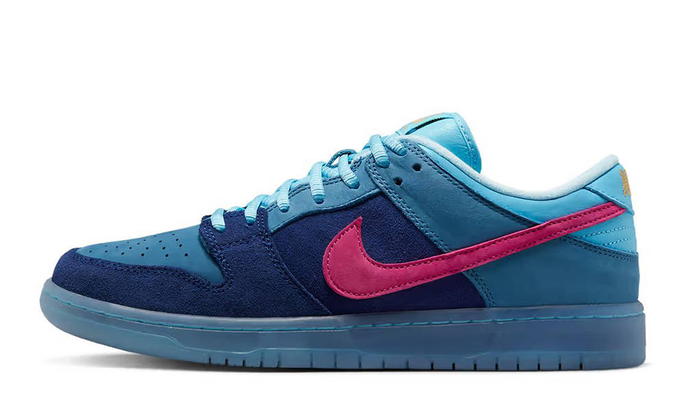 Run The Jewels x Nike SB Dunk Low Blue Pink