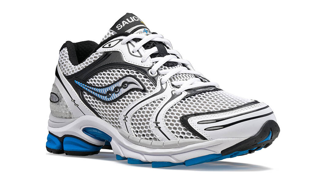 Saucony ProGrid Triumph 4 White Silver S70704-3 Side