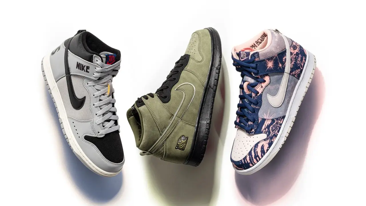 The SOULGOODS x Nike Dunk High Pack Looks to the Past for Inspiration ...