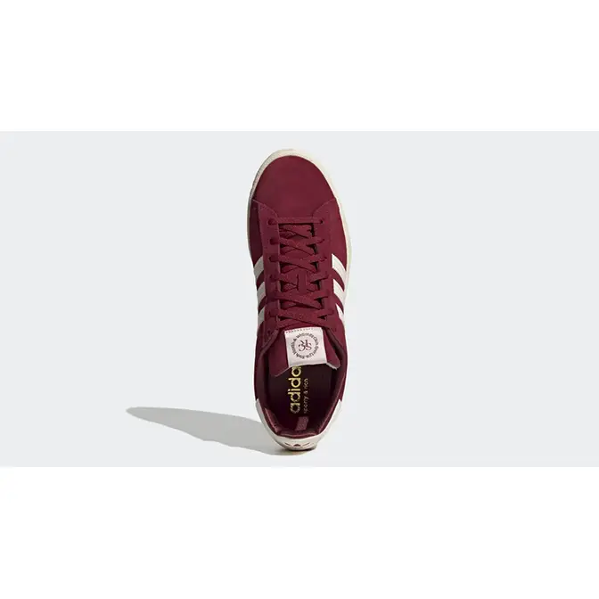 Sporty & Rich x adidas Campus 80s Burgundy | Where To Buy | HQ6074 ...