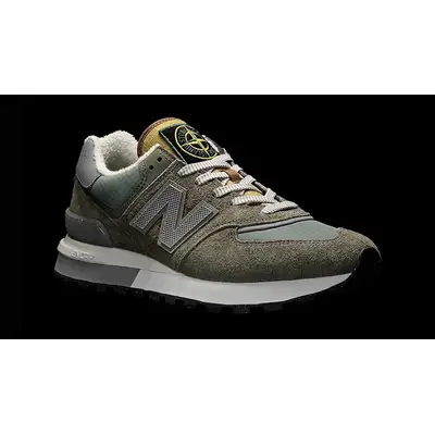 New Balance 550 Brown Tan 574 Olive Green Side
