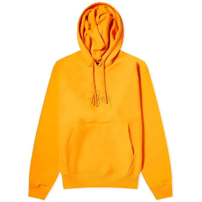 Stüssy Basic Applique Hoodie | Where To Buy | 118473-tang | The Sole ...