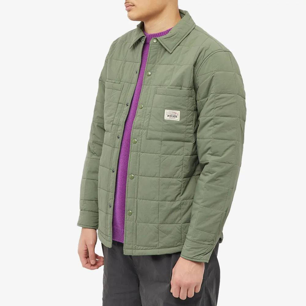 Stussy Quilted Fatigue Shirt | Where To Buy | 1110250-blac | The 