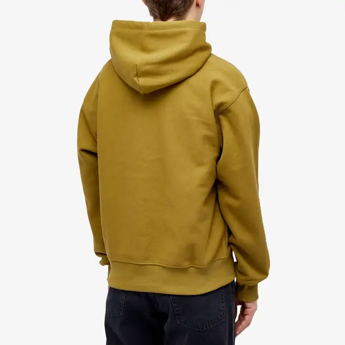 Stüssy Stock Logo Hoodie | Where To Buy | 118532-oliv | The Sole Supplier