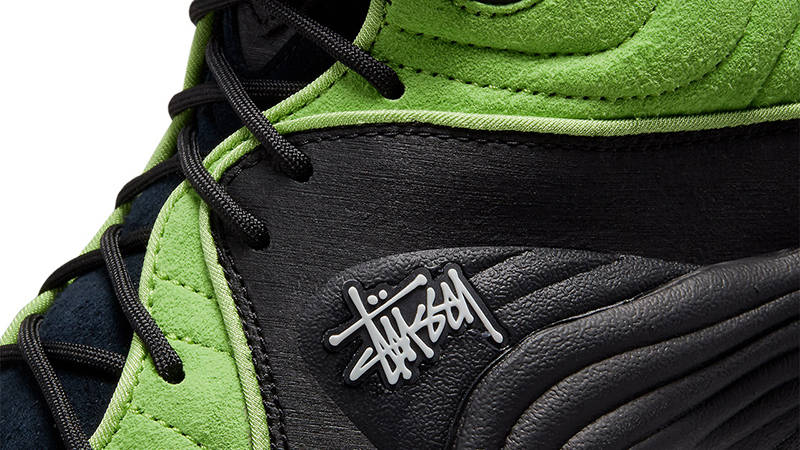 Stussy x Nike Air Max Penny 2 Black Green DX6933-300 Detail