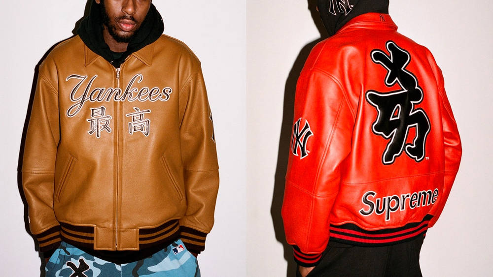 Image via Supreme Supreme x New York Yankees Reunite for an Iconic Celebration of The Big Apple