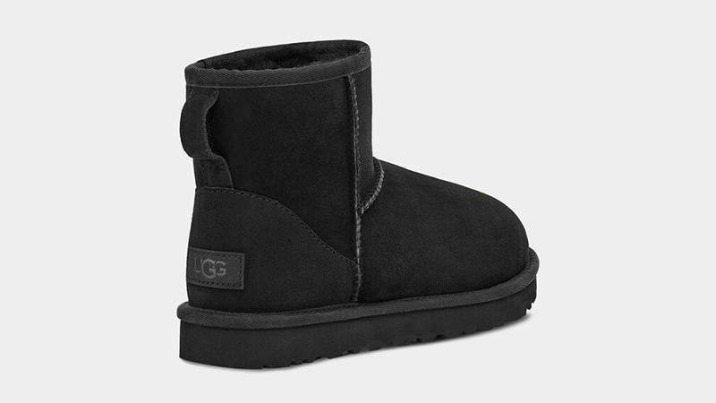UGG Classic Mini II Boots Black 1016222-BLK Back