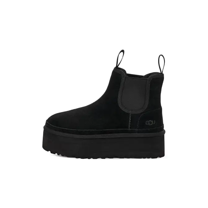 Suede platform hot sale chelsea boots