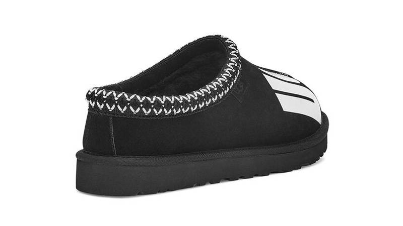 UGG Tasman Broken Logo Slipper Black 1128195S-BLK Back