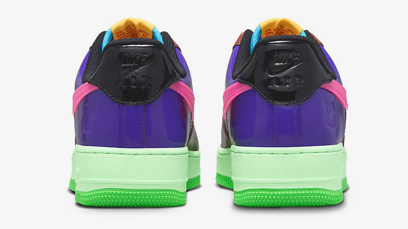 Undefeated x Nike Air Force 1 Low Pink Prime DV5255-200 Back