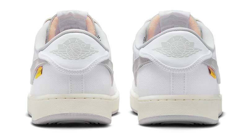Union LA x Air Jordan 1 KO Low White Cream Back