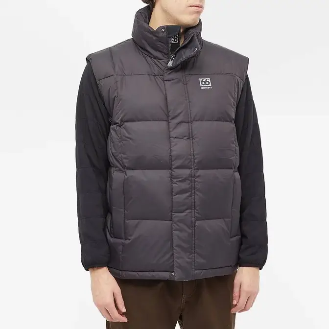 66° North Dyngja Down Vest | Where To Buy | w61384-969 | The Sole