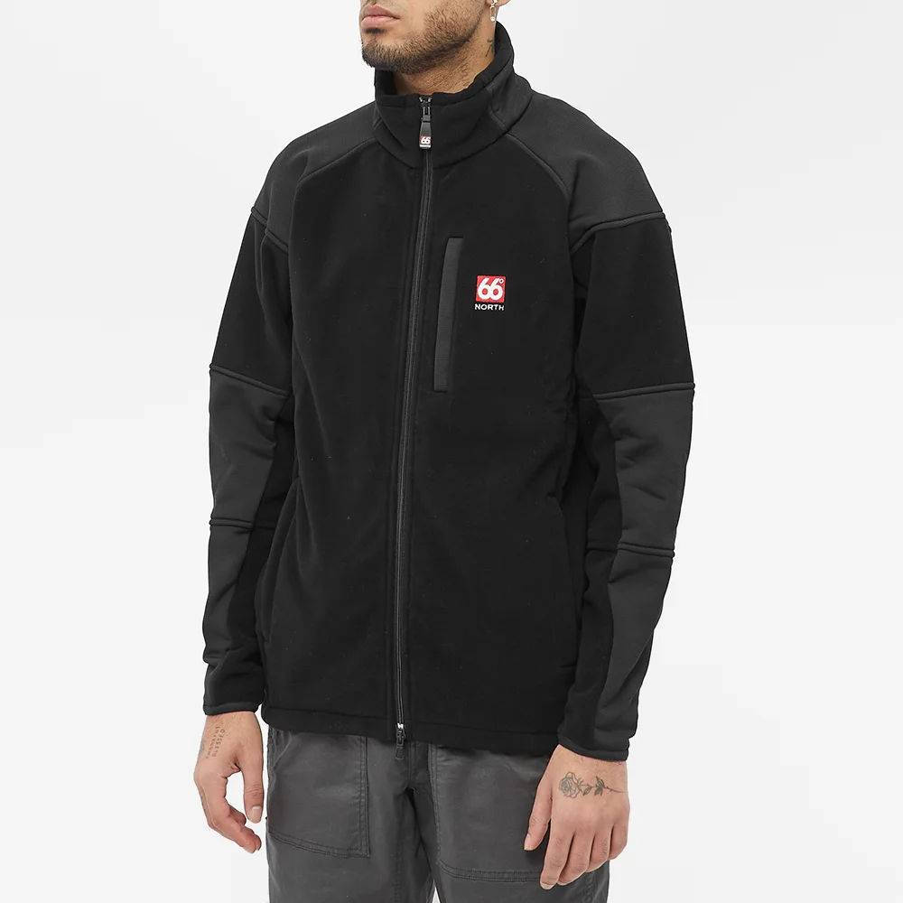 66° North Tindur Technical Jacket - Black | The Sole Supplier