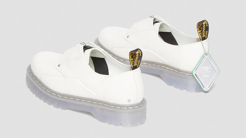 A-COLD-WALL x Dr. Martens 1461 Bex Boots Cream 28012111 Back
