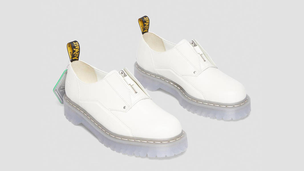 A-COLD-WALL x Dr. Martens 1461 Bex Boots Cream 28012111 Front