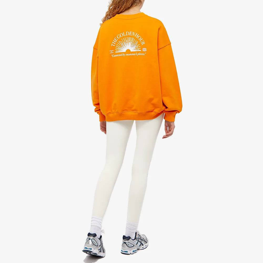 Adanola Oversized Sweatshirt - Orange | The Sole Supplier