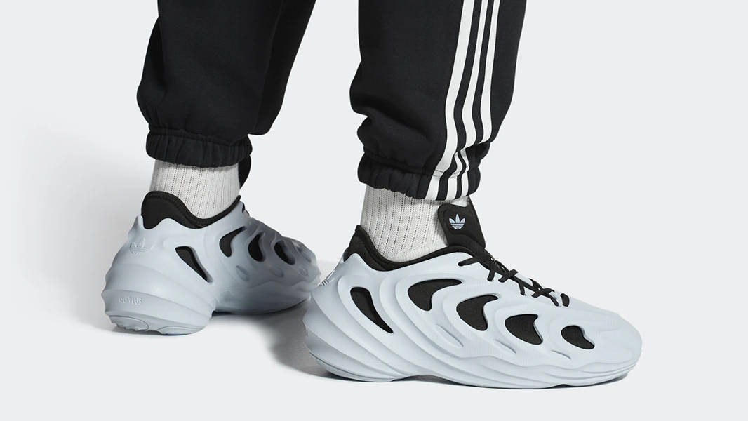 adidas adiFOM Q Halo Blue Black HQ4322 on feet