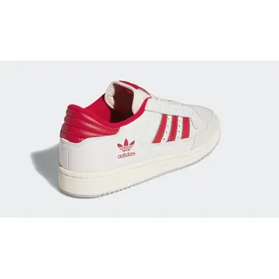 adidas Centennial 85 Low White Scarlet Red HQ6278 back