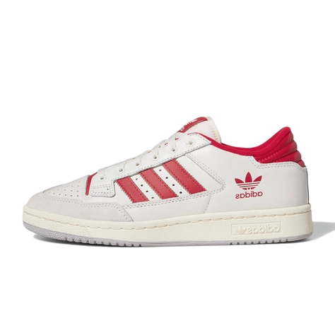 adidas Centennial 85 Low White Scarlet Red HQ6278
