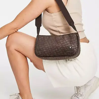 adidas Originals Trefoil Shoulder Bag Brown Feature
