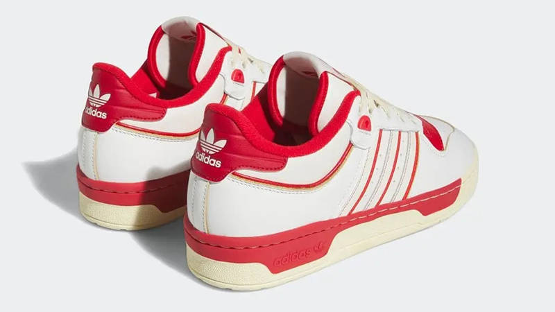 adidas Rivalry Low White Red GZ2557 Back