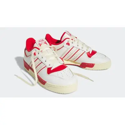 adidas Rivalry Low White Red GZ2557 Front